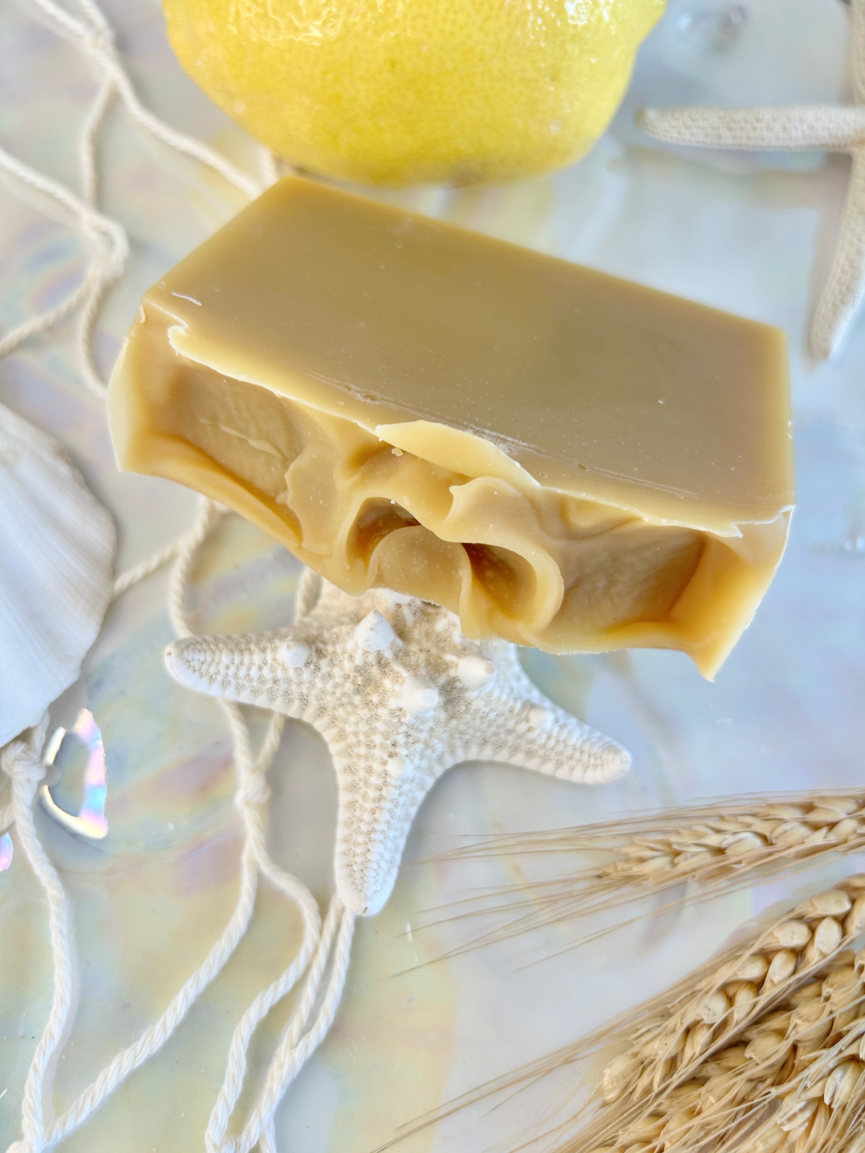 Lemon Cake Natural Soap