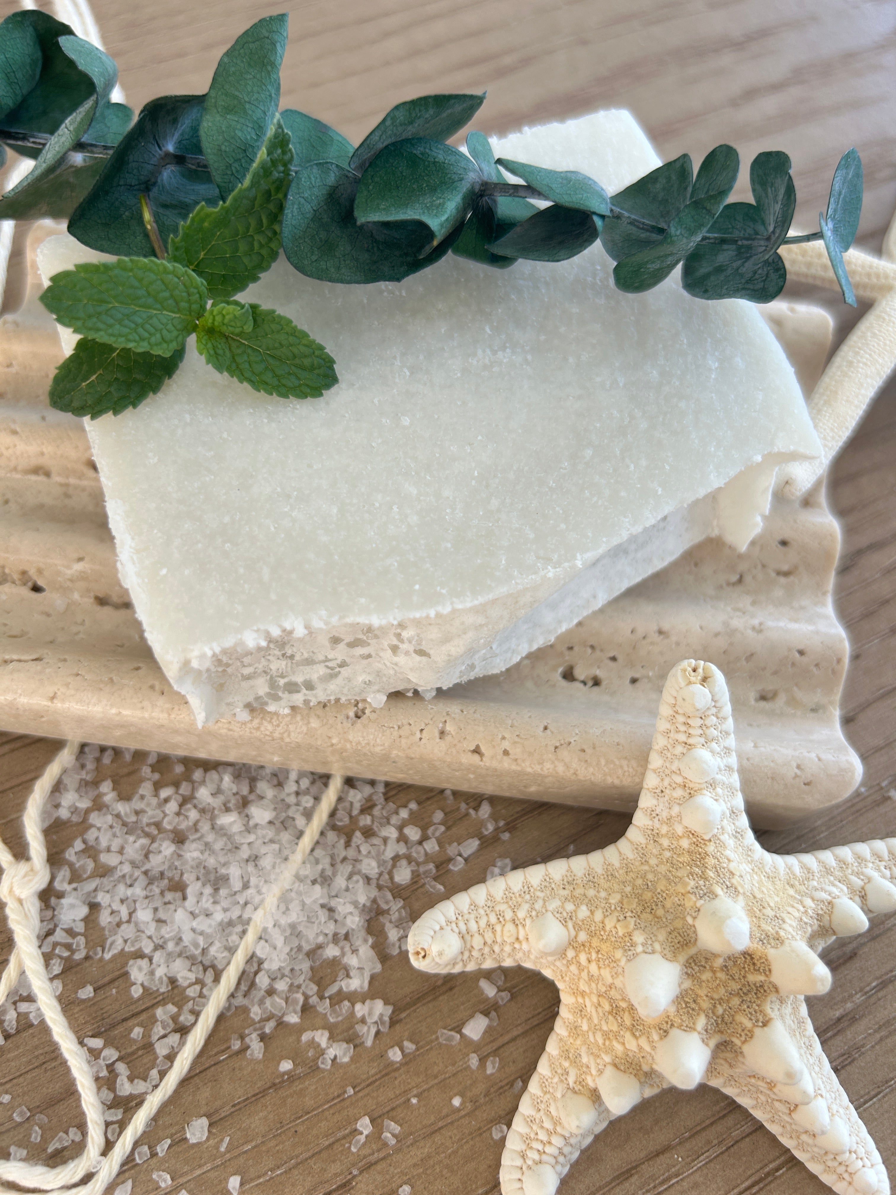 Peppermint Eucalyptus Sea Salt Bar